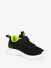 Apawwa ABC2091P BLACK/GREEN chłopięce buty sportowe na rzep